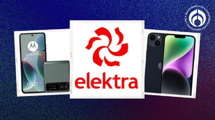 Elektra liquida previo al Buen Fin celulares Samsung, iPhone y Motorola con hasta 60% de descuento