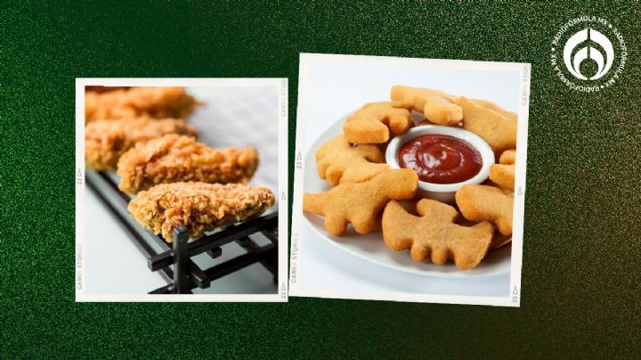 Nuggets de dinosaurios: ¿Qué tan saludables resultan y cada cuándo los deben comer los niños?