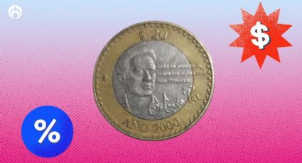 La moneda de 20 pesos conmemorativa de Octavio Paz valuada en 150 mil pesos