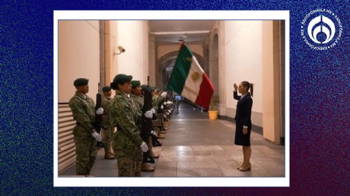 (VIDEO) '¡Buenos días, señora presidenta!': así es el saludo de las Fuerzas Armadas a Sheinbaum