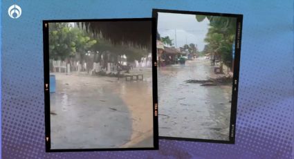 'Nadine' se degrada a depresión tropical: avanza con lluvias rumbo a Q. Roo y Yucatán