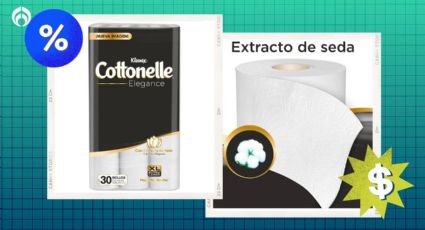 Walmart tiene baratísimo el paquete de 30 rollos del papel de baño Kleenex con 'hojas de seda'