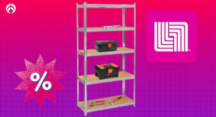 El rack de acero multifuncional perfecto para la bodega, cocina y más; Liverpool lo tiene en remate