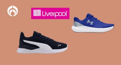 Aprovecha los descuentos de Liverpool en estos modelos de tenis para correr