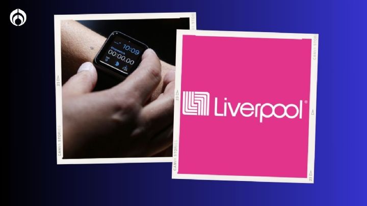 A días de la Venta Nocturna: Liverpool desploma con el 60% estos smartwatch contra agua y con apps