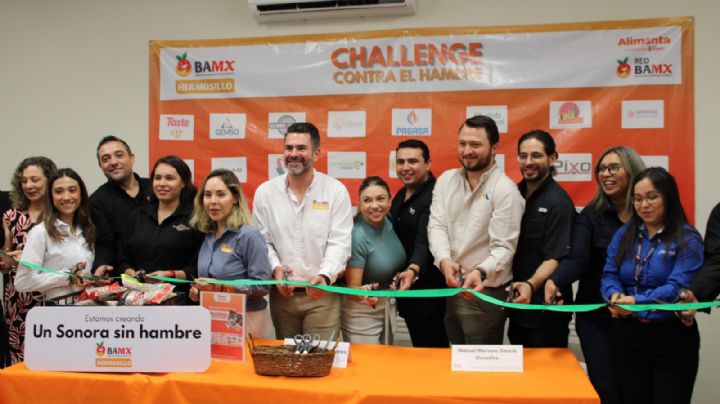 Banco de Alimentos de Hermosillo lanza “Challenge contra el Hambre”