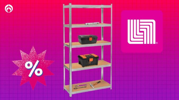 El rack de acero multifuncional perfecto para la bodega, cocina y más; Liverpool lo tiene en remate