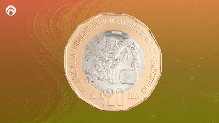 Características de la moneda conmemorativa de 20 pesos por la que pagan medio millón de pesos