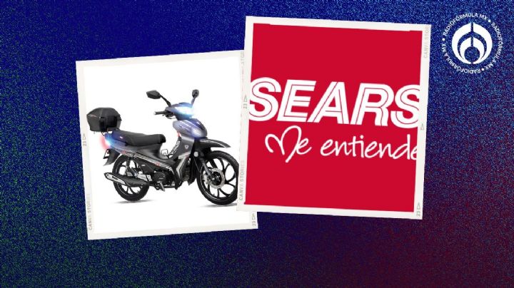 Sears: esta es la motocicleta más barata y en descuento que sirve para trabajar