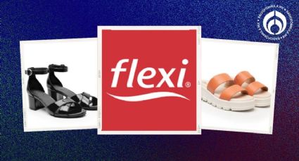 Flexi remata sandalias cómodas y duraderas con tacón y planas por menos de $800 por fin de temporada