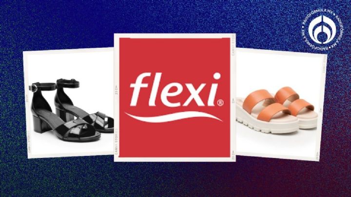 Flexi remata sandalias cómodas y duraderas con tacón y planas por menos de $800 por fin de temporada