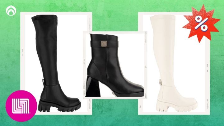 Liverpool rebaja 26 botas en tendencia de alta gama de la marca Cloe, perfectas para el otoño