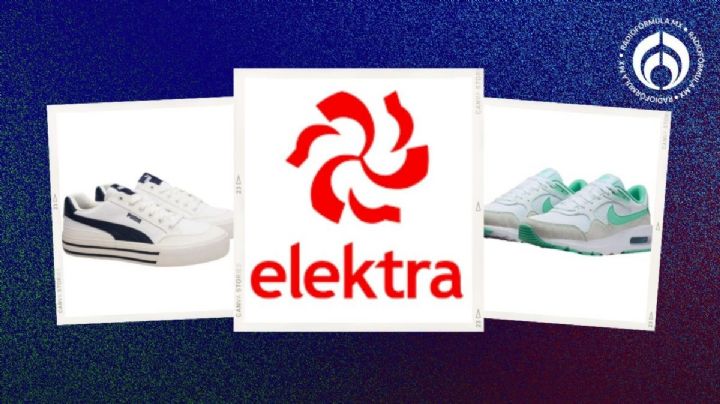 Venta de Aniversario Elektra: 8 tenis Adidas, Nike y Puma que tienen hasta el 40% de descuento