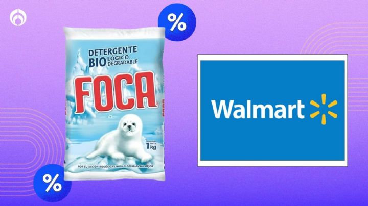 Walmart rebaja el jabón Foca; tan bueno como el Ariel, pero mucho más barato, según Profeco