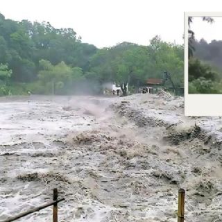 (VIDEO) Helicóptero rescata a campesinos de la creciente del río Actopan en Veracruz