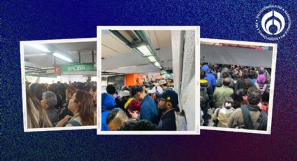 'Congestión' en el Metro CDMX: reportan retrasos de más de 20 minutos en Línea 8 (FOTOS)