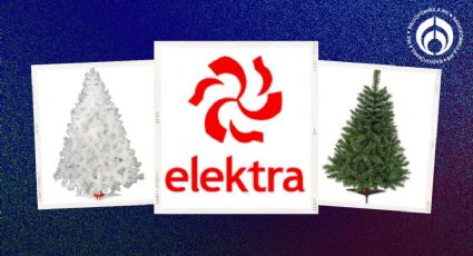 Elektra: los árboles de Navidad de lujo de 1.90 m por menos de $700; hay nevados, verdes y blancos