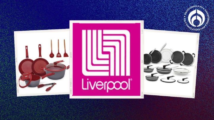 Liverpool: estas baterías Flavorstone antiadherentes y súper resistentes se encuentran en remate