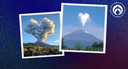 (FOTOS) El Popo 'arde de pasión': así fue su fumarola con forma de corazón