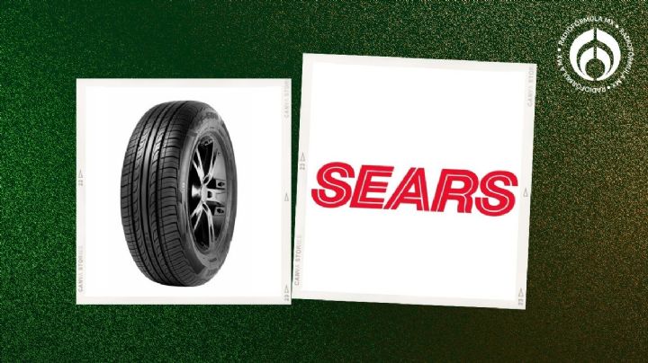 Gánale a la Venta Nocturna de Sears: estas llantas están en remate a menos de 2,000 pesos