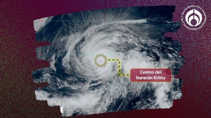 Otro huracán monstruoso: Kristy se vuelve categoría 5… pero se aleja de México