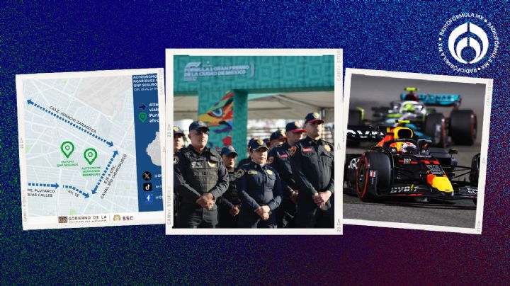 ¡Prepárate para la F1!... estas son las medidas de seguridad y alternativas viales