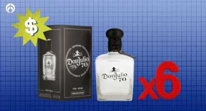 Walmart remata paquete de 6 botellas de tequila Don Julio, de los más exclusivos y buenos