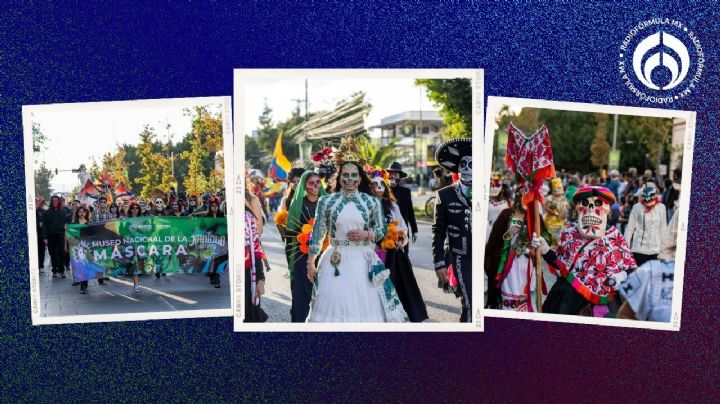 Magno desfile de Xantolo en SLP conquista a potosinos y visitantes; así se vivió (FOTOS)