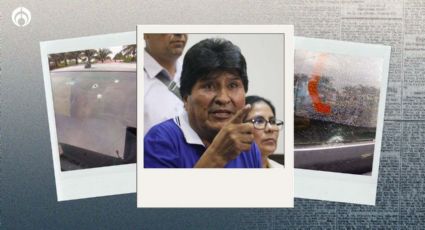 (VIDEOS) Balean auto de Evo Morales en Bolivia; expresidente sale ileso