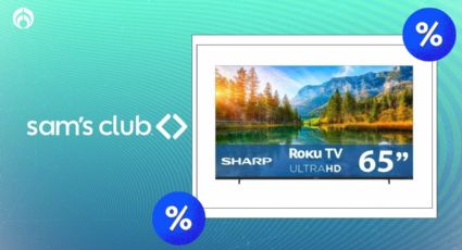 Oferta en Sam's Club: Pantalla Sharp de 65 pulgadas 4K con sonido Dolby Digital y Roku