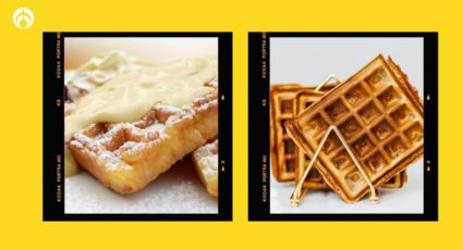 3 recetas fáciles para preparar waffles caseros, ¡dulces y salados!