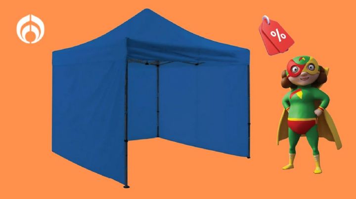 Bodega Aurrera puso al 2x1 este toldo impermeable reforzado y perfecto para tus eventos