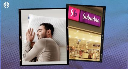 Previo al Buen Fin: Suburbia remata almohadas Luuna con relleno de espuma como la de los hoteles