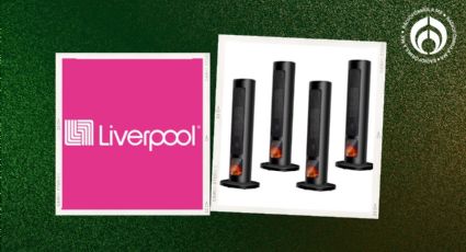 Liverpool liquida este set de cuatro calefactores para que tu hogar esté ‘calientito’ en invierno