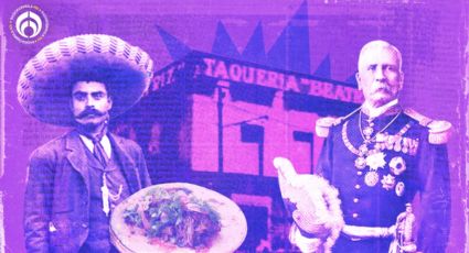 Así lucía la antigua taquería de la CDMX donde comían tacos Porfirio Díaz y Emiliano Zapata