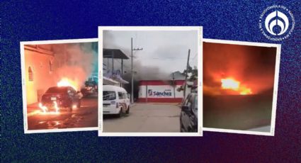 (VIDEO) Ahora 'arde' Villahermosa: reportan incendios, bloqueos...y hasta cancelan conciertos