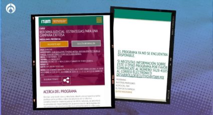 Se le ‘borró’ al ITAM: Ofrecía curso carísimo con expriistas sobre Reforma Judicial... y lo 'bajó'