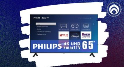 Walmart ‘casi regala’ pantalla Philips de 65 pulgadas con descuentote del 50%