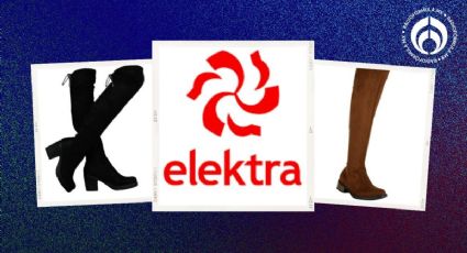 Venta de Aniversario en Elektra: hay remate de botas largas por menos de $1,000 con y sin tacón