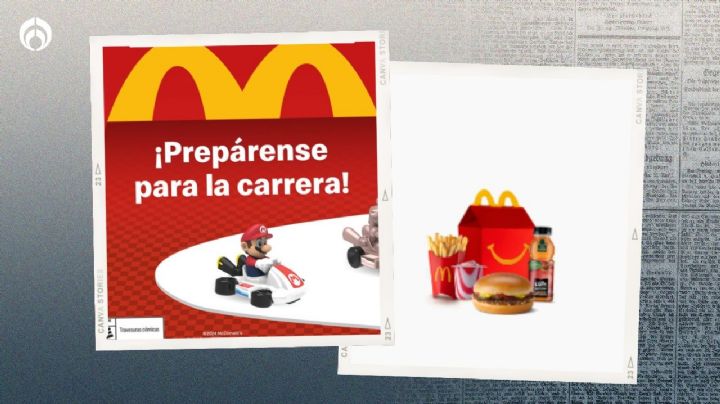 ¿Fan de Mario Kart? McDonald's lanza Cajita Feliz con personajes del videojuego de Nintendo