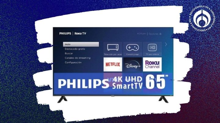 Walmart ‘casi regala’ pantalla Philips de 65 pulgadas con descuentote del 50%