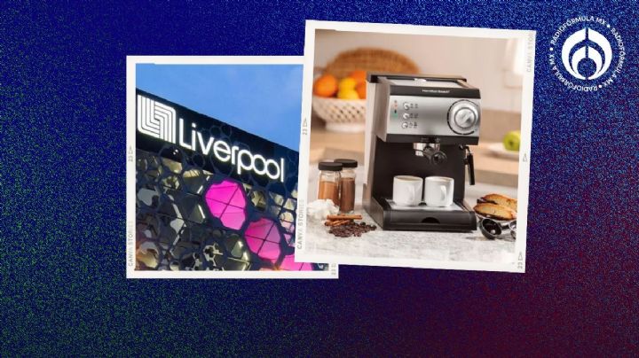 Liverpool hace 'paro' contra el frío y remata cafeteras para café tradicional, espresso y capuccino