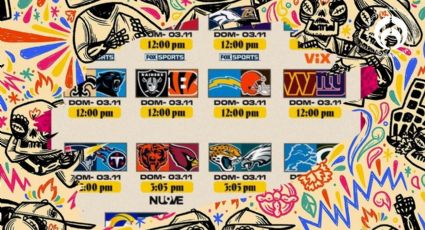 NFL: Horarios y por dónde ver los partidos de la Semana 9