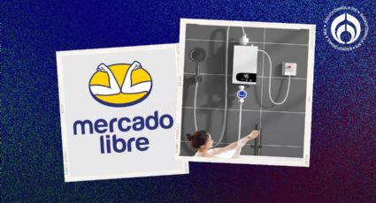 Mercado Libre: el calentador de agua instantáneo en menos de $1,000; trae ducha y no gasta gas