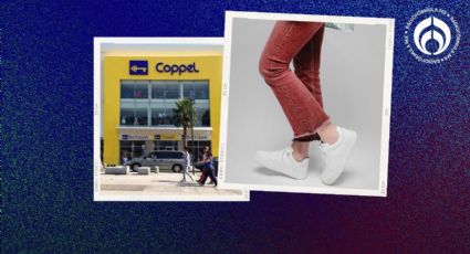 Coppel remata tenis blancos Flexi; son de piel, super cómodos, resistentes y combinan con todo