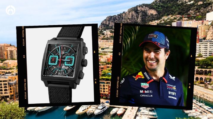 ¿Cuánto cuesta el reloj favorito de Checo Pérez? TAG Heuer se lo regaló al ganar Mónaco