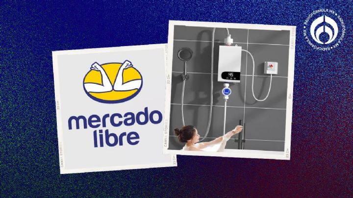 Mercado Libre: el calentador de agua instantáneo en menos de $1,000; trae ducha y no gasta gas