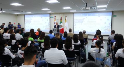 Se reúne Rector de la UANL con jóvenes comprometidos con el planeta