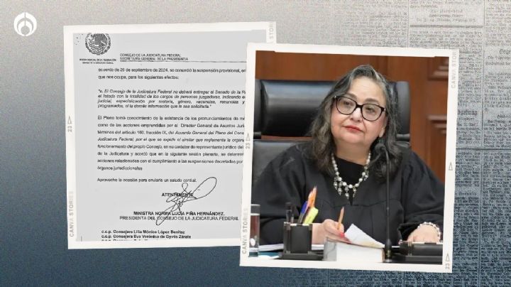 Ministra Piña responde a Noroña y ‘recuerda’ el freno a la Reforma Judicial