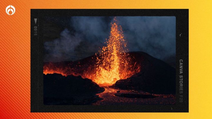 Así se vería el volcán más grande de México en erupción, según la IA (FOTO)